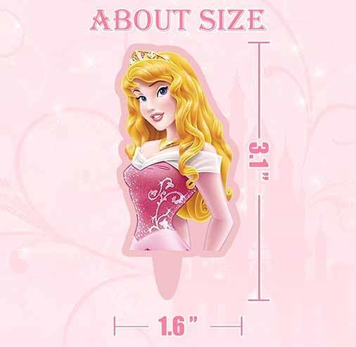 Disney Princess Cupcake Toppers - 15 Pieces