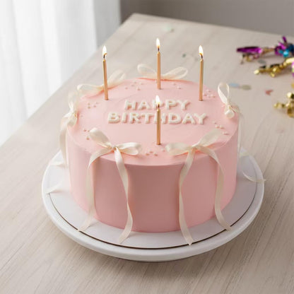 Cake Bow Tie Ribbon - 10 Count