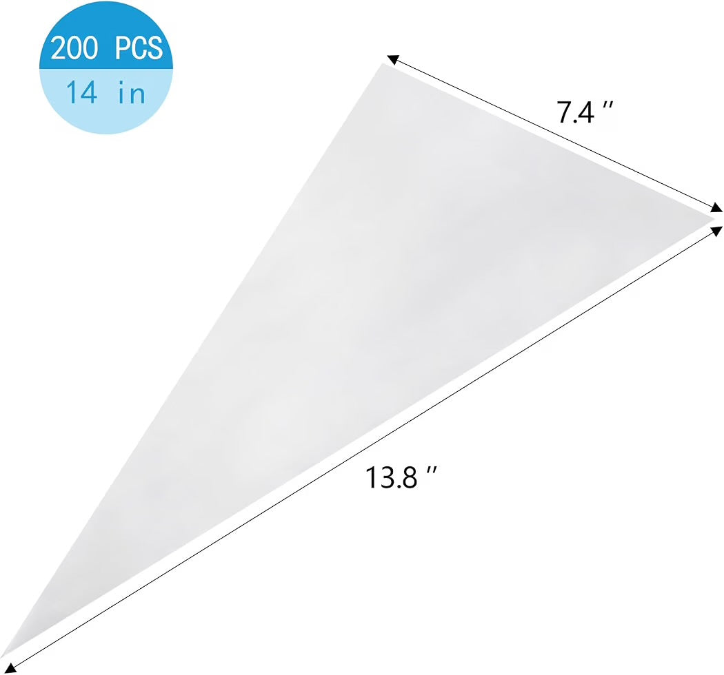 Piping Bags - 10 Count