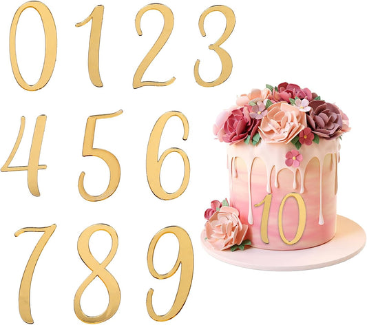 Acrylic Numbers Set