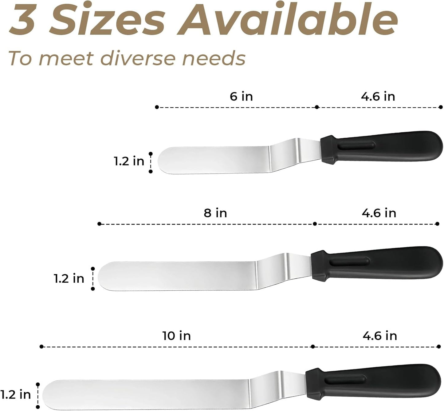 Offset Cake Icing Spatula