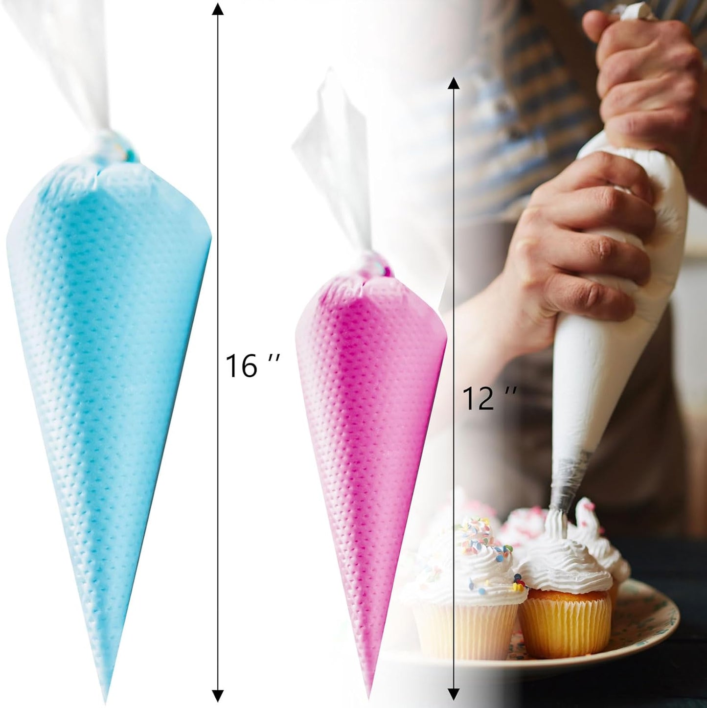 Piping Bags - 10 Count