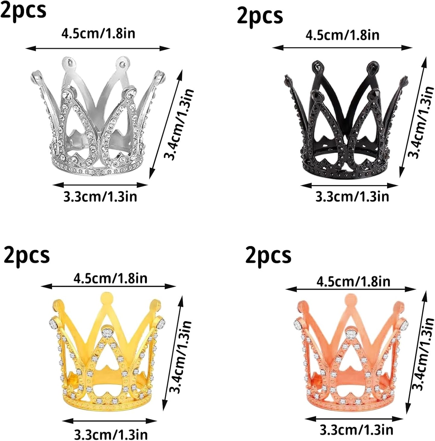 Small Cake Crowns