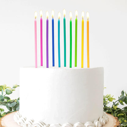 Pastel Candles - 12 Count