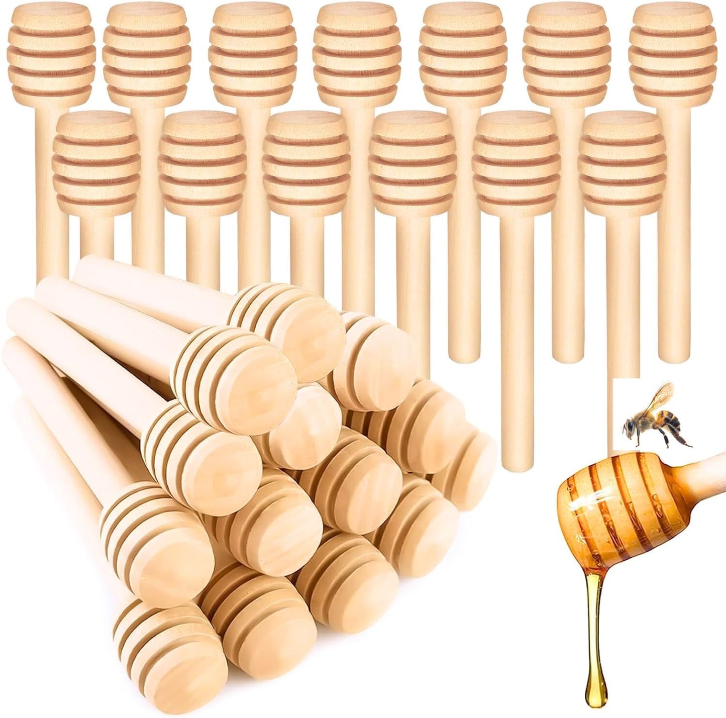 Honey Dipper Sticks - 12 Count