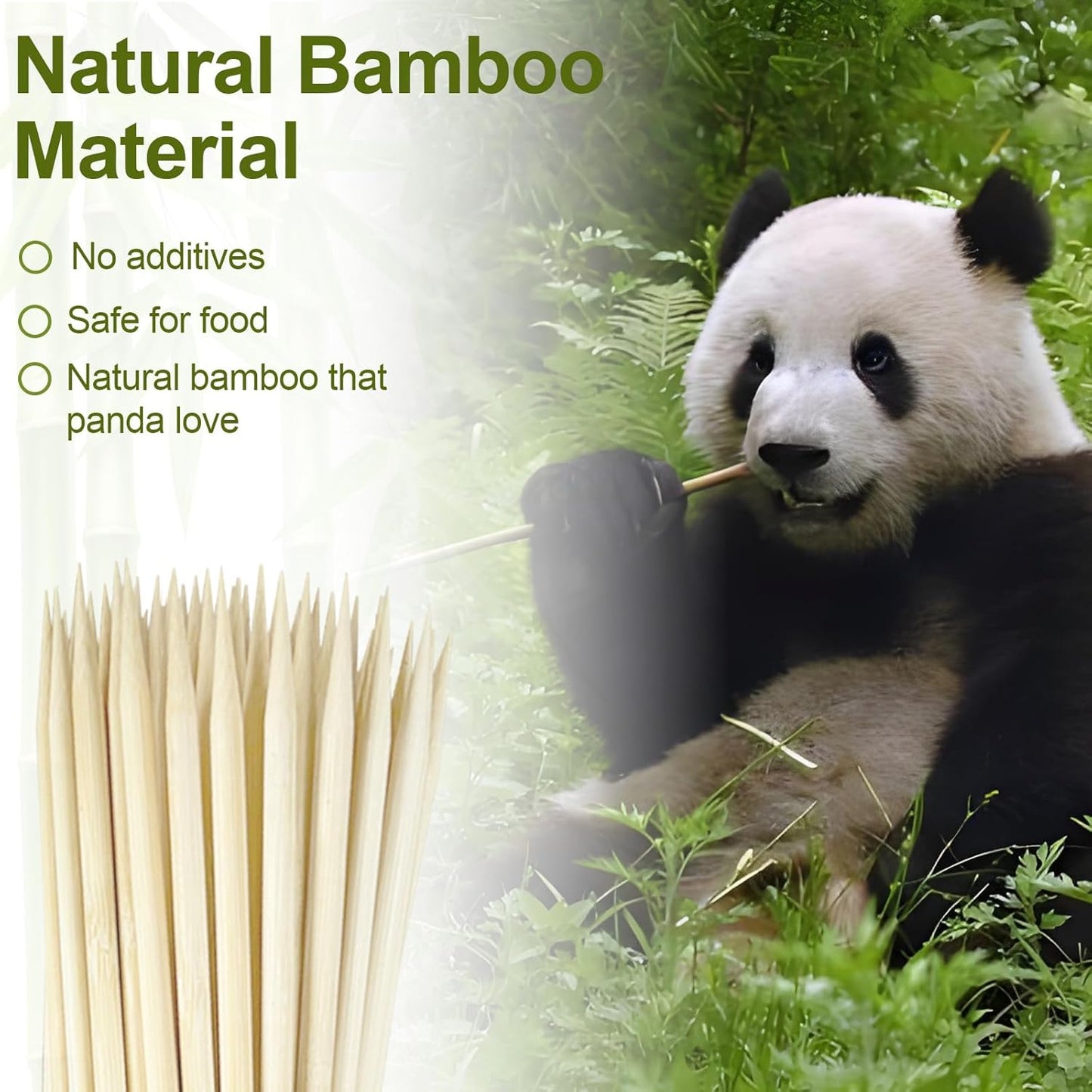 Bamboo Candy Apple Sticks