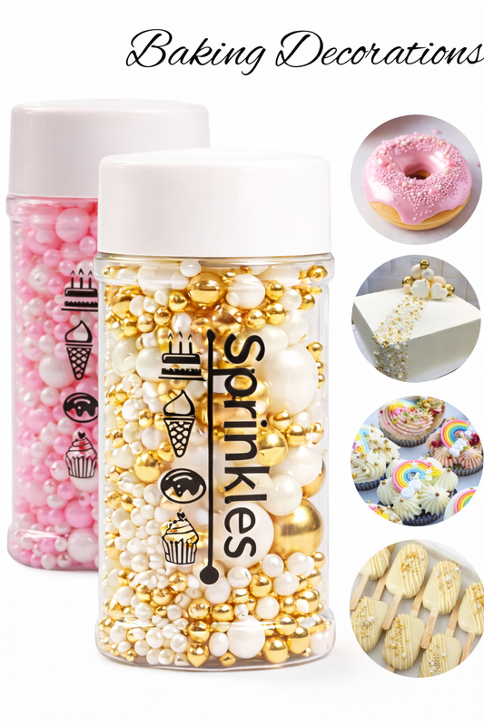 Assorted Pearls Sugar Sprinkles