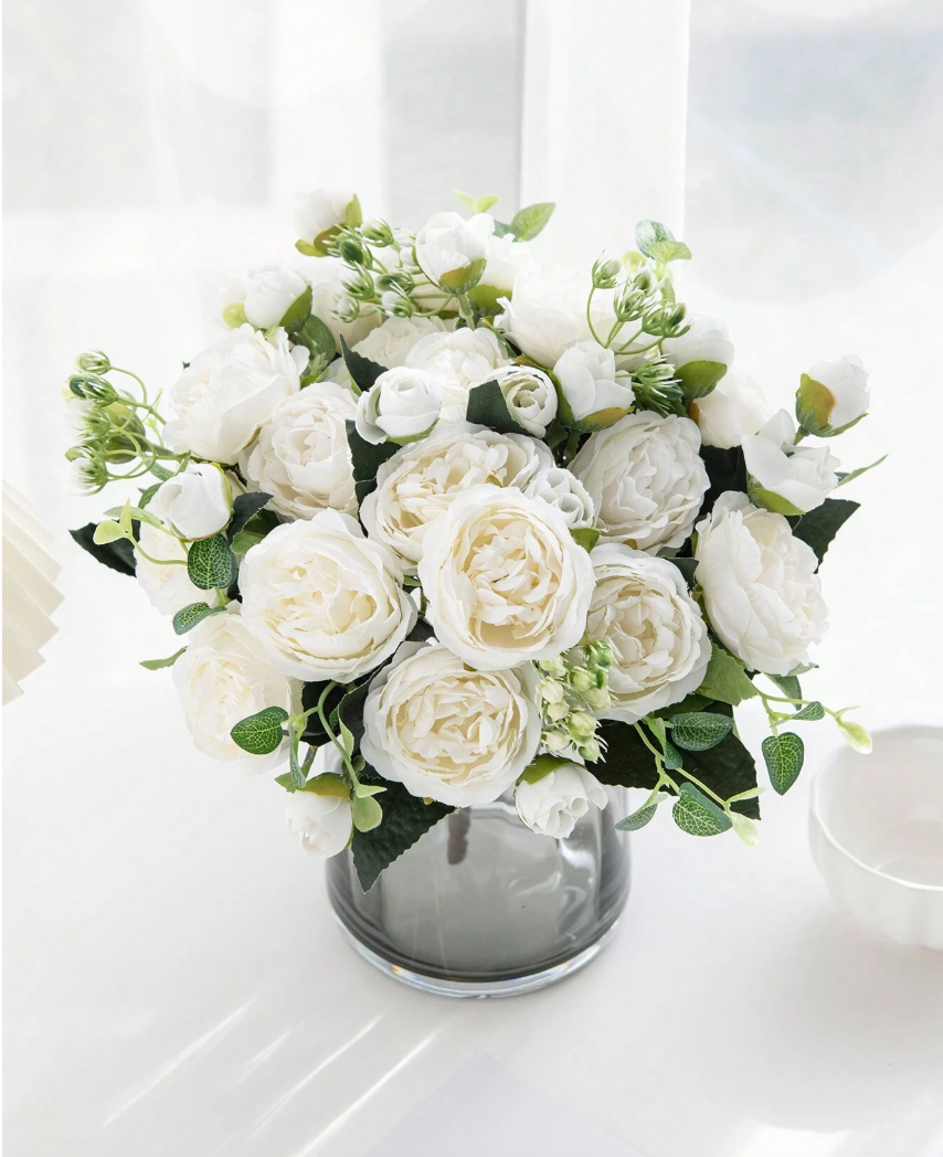 Artificial Flower Bouquet Set