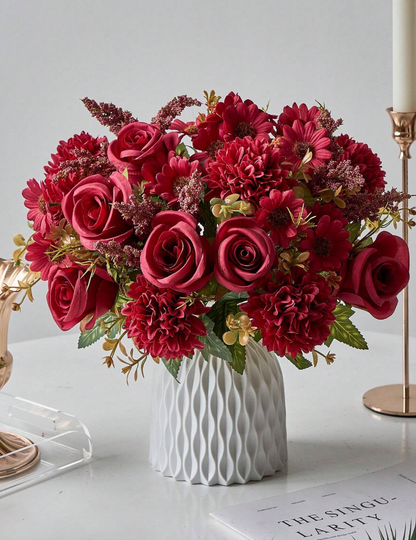 Artificial Flower Bouquet Set