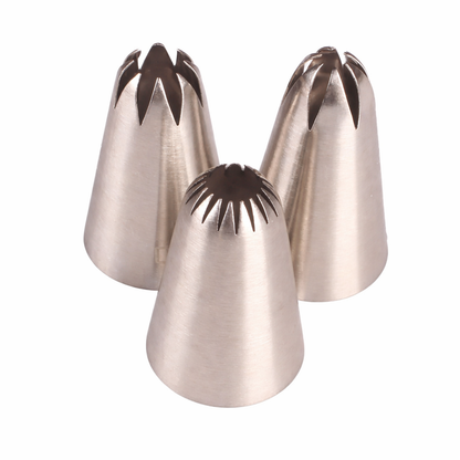 Stainless Steel Baking Tips - 5 Count