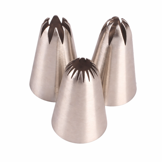 Stainless Steel Baking Tips - 5 Count