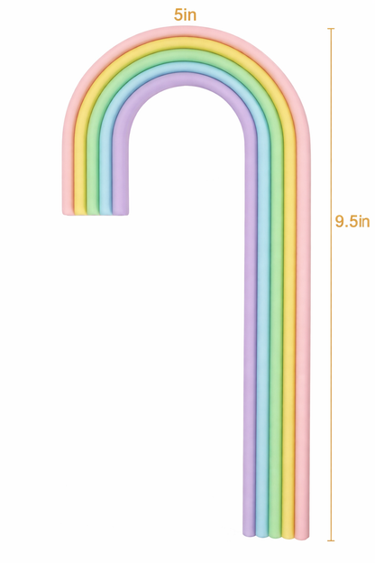 Rainbow Boho Cake Topper - 1 Piece