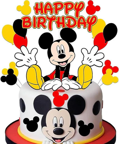 Mickey Mouse Cake/Cupcake Toppers - 15 pieces